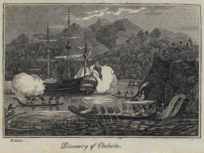 Discovery of Tahiti by English School