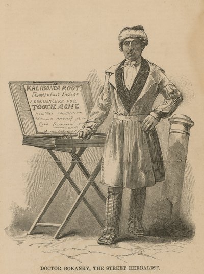 Doctor Bokanky, the Street Herbalist by English School
