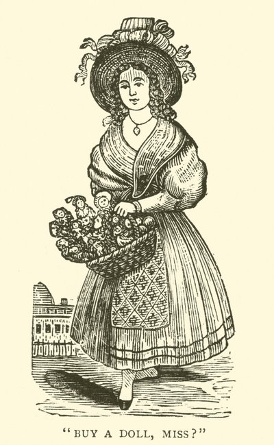 Doll Seller by English School