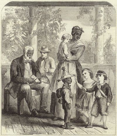 Domestic Life in South Carolina by English School
