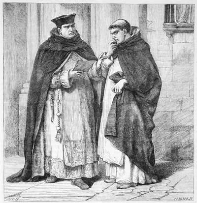 Dominican monk and Inquisitioner by English School