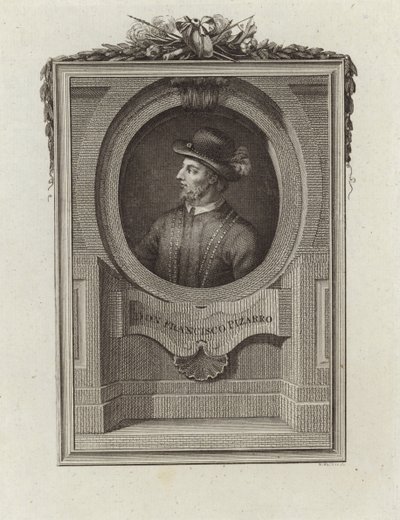 Don Francisco Pizarro by English School