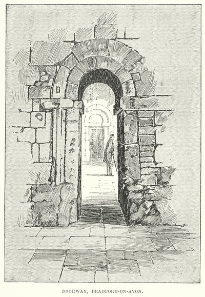 Doorway, Bradford-on-Avon by English School
