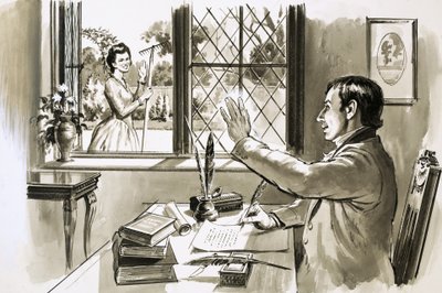 Dorothy Wordsworth was the inspiration for many poems by her brother William by English School