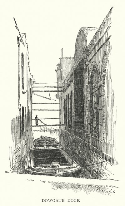 Dowgate Dock by English School