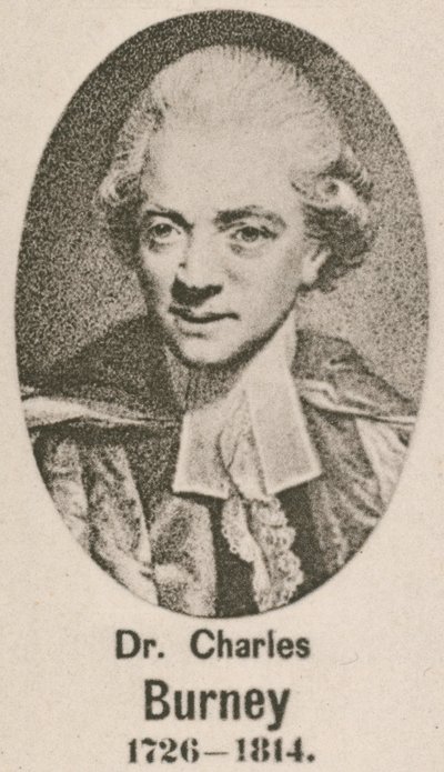 Dr Charles Burney by English School
