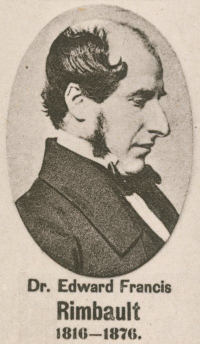 Dr Edward Francis Rimbault by English School
