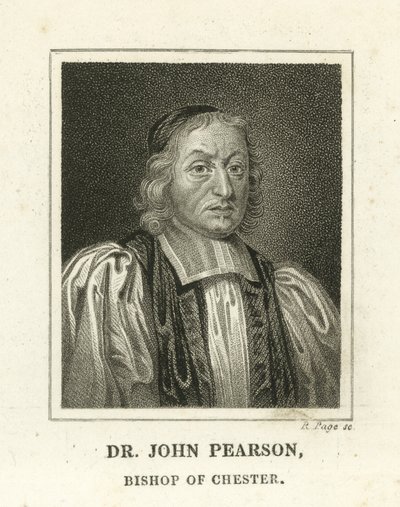 Dr John Peason, Bishop of Chester by English School