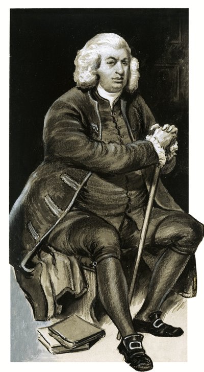 Dr Johnson by English School