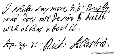 Dr. Richard Allestree by English School