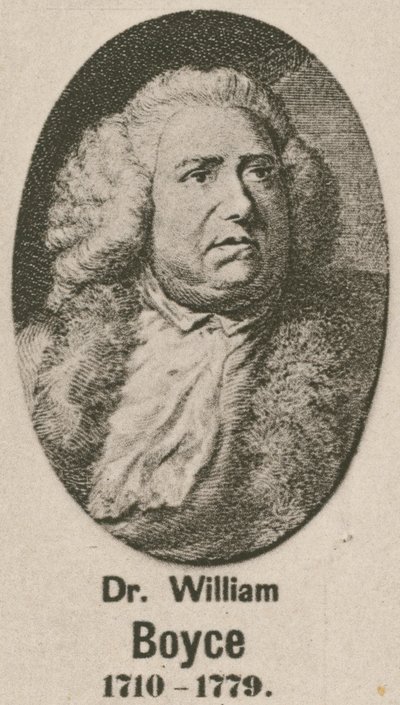 Dr William Boyce by English School