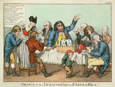 Drawing for Twelfth Cake at St Anne