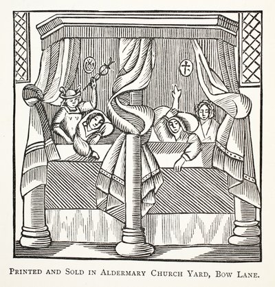 Dreams and Moles, illustration from Chap-books of the Eighteenth Century by John Ashton, pub. 1882 by English School