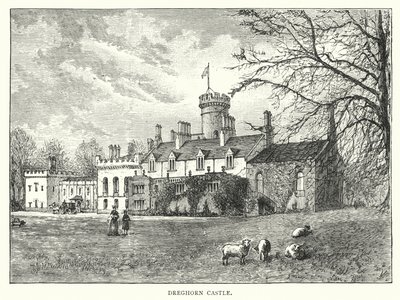 Dreghorn Castle by English School