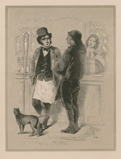 Drinking in a London Tavern by English School