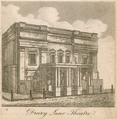 Drury Lane Theatre, London by English School