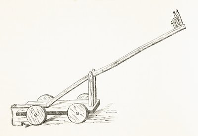 Ducking Stool Used in the 15th Century, from 