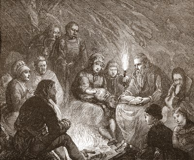Dutch Protestants in hiding by English School