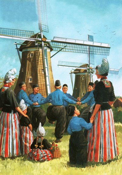Dutch Dance Called De Zevensprong, or Seven Jumps by English School