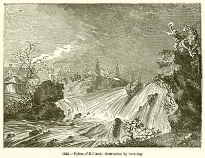 Dykes of Holland: Destruction by Bursting by English School