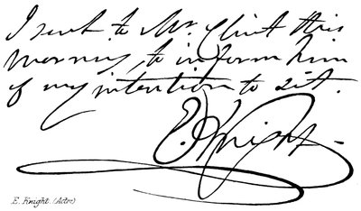 E. Knight (Actor) by English School