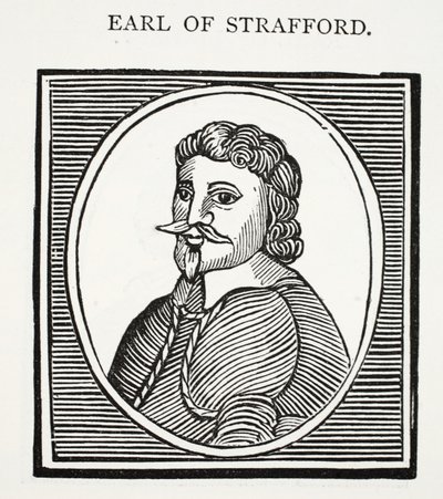 Earl of Strafford (illustration) by English School