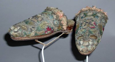 Early 17th century mules by English School