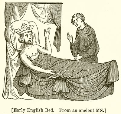 Early English Bed by English School