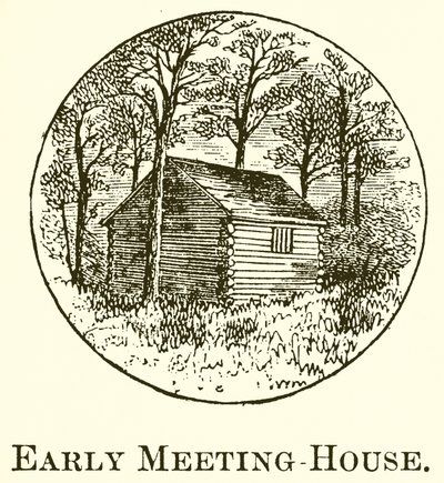Early Meeting-House, Massachusetts by English School