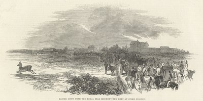 Easter Hunt with the Royal Stag Hounds: The Meet at Stoke Common (from 