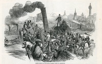 Easter Monday on the River Thames - Going to Greenwich by English School