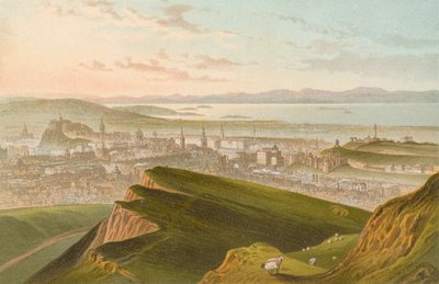 Edinburgh from Arthur