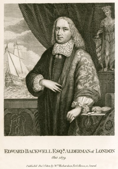 Edward Backwell, Alderman of London by English School