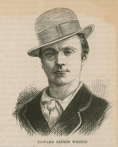 Edward Payson Weston by English School