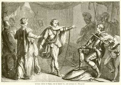 Edward Prince of Wales, Son of Henry VI, and Edward IV by English School