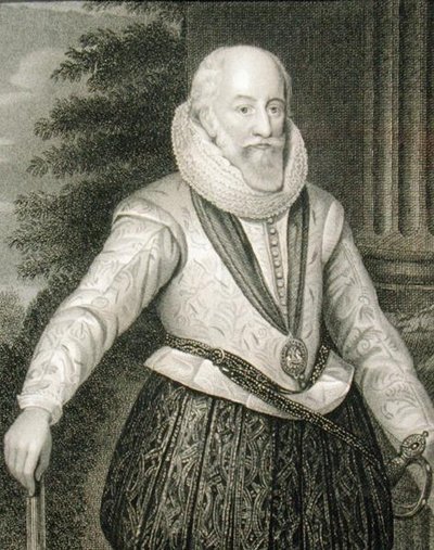 Edward Somerset, 4th Earl of Worcester (c.1553-1627) by English School