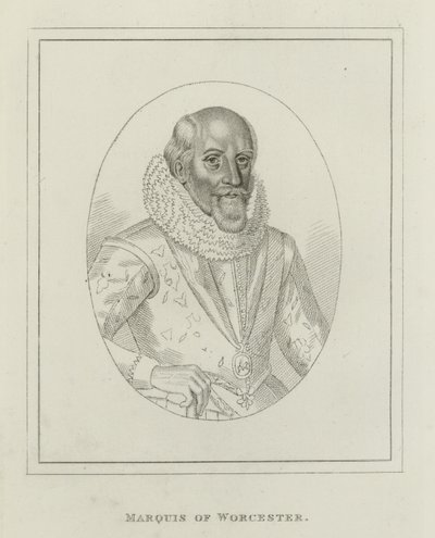 Edward Somerset, Marquis of Worcester by English School