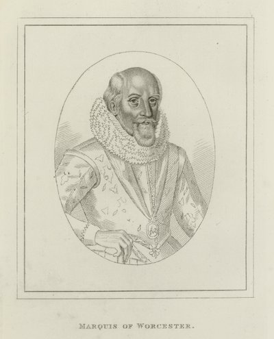 Edward Somerset, Marquis of Worcester by English School
