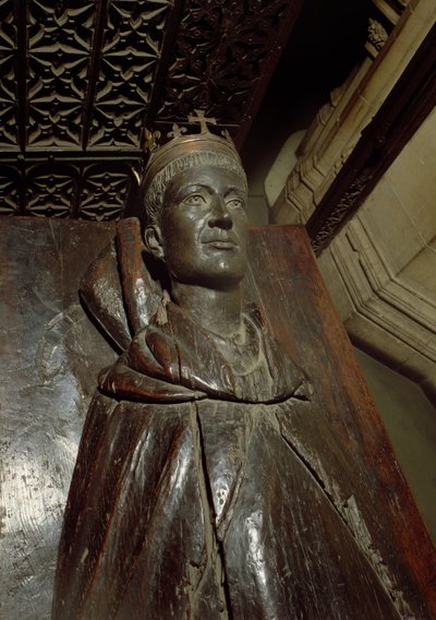 Effigy of Henry V (1387-1422) by English School