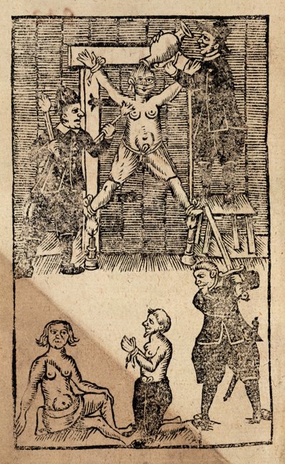 Dutch Settlers at Amboyna Torture an English Merchant Prior to the Massacre of 1623 That Put an End to British Trading in the East Indies by English School