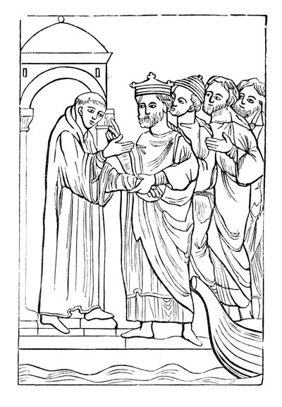 Egfrid, King of Northumberland, from 