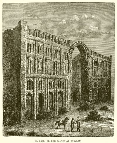 El Kasr, or the Palace at Babylon by English School
