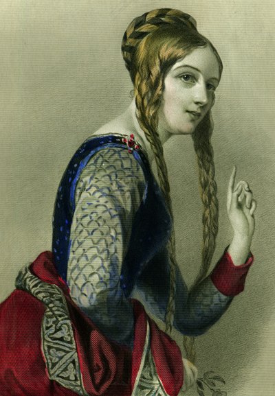 Eleanor of Aquitaine, Queen of Henry II, printed by Henry G. Bohn, 1856 by English School