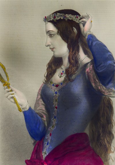 Eleanor of Provence, Queen Consort of Henry III of England, printed by Henry G. Bohn, London, 1856 by English School