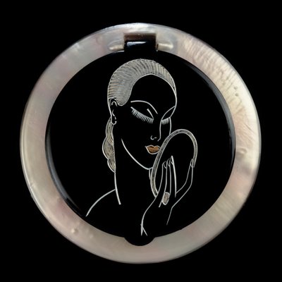 Elegance Powder Compact, 1920-30 by English School