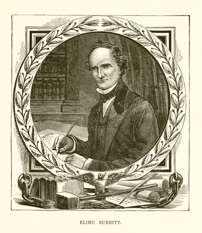 Elihu Burritt by English School