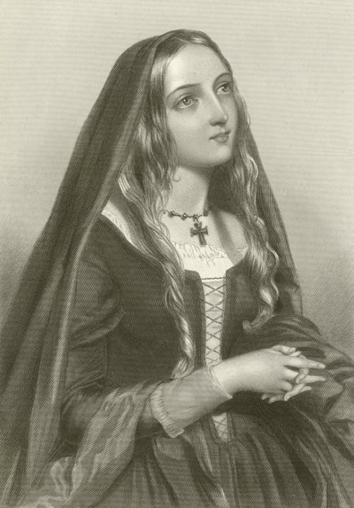 Elizabeth of Woodville, Queen of King Edward IV by English School