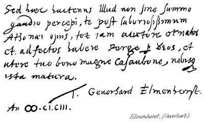 Geverhart Elmenhorst by English School