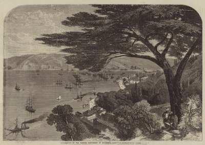 Embarkation of the Turkish Contingent at Buyukdere by English School