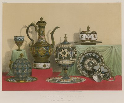 Enamelled Service by English School